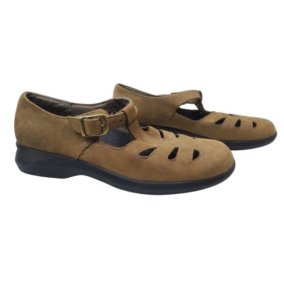 LifeStride Womens Brown Suede Mary Jane Comfort Shoes Size 8 - Picture 1 of 7